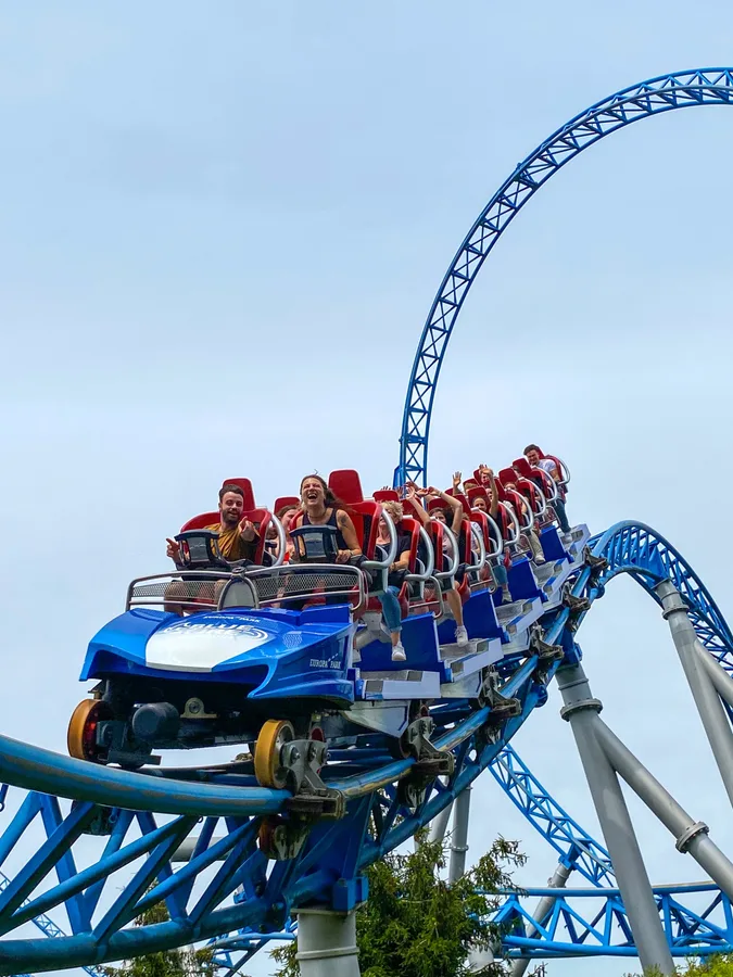 Blue Fire Megacoaster — Europa-Park