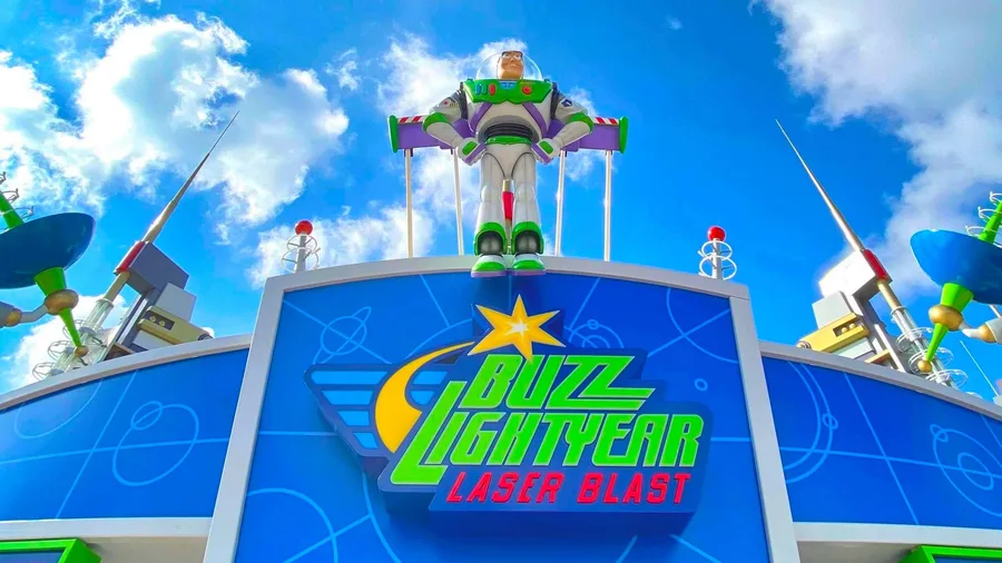 Buzz Lightyear Laser Blast — Parc Disneyland