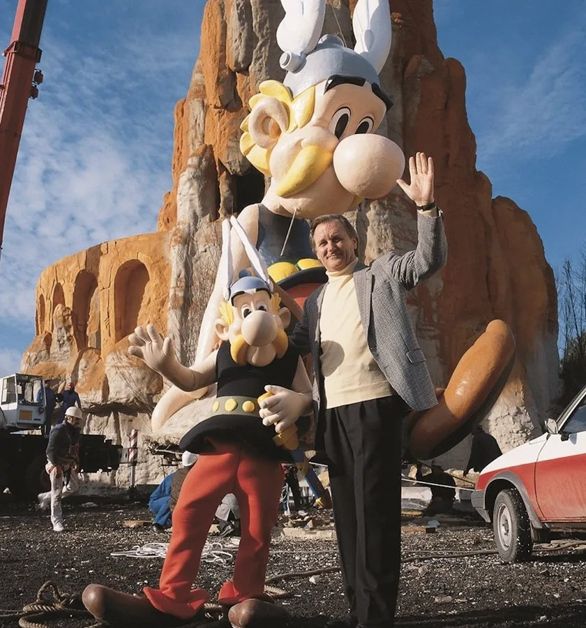 Construction du Parc Astérix — Parc Astérix