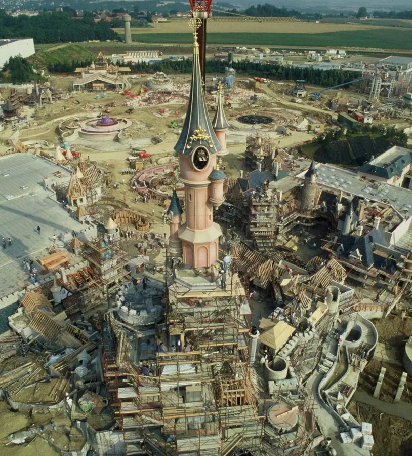 Construction de Disneyland Paris — Disneyland Paris