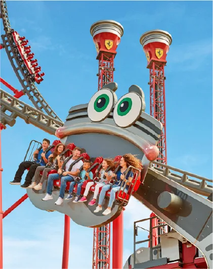 Crazy Pistons — Ferrari Land