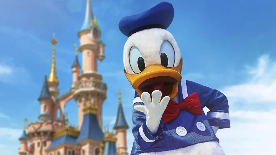 Donald Duck — Parc Disneyland