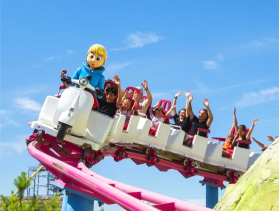En avant Seccotine — Parc Spirou Provence