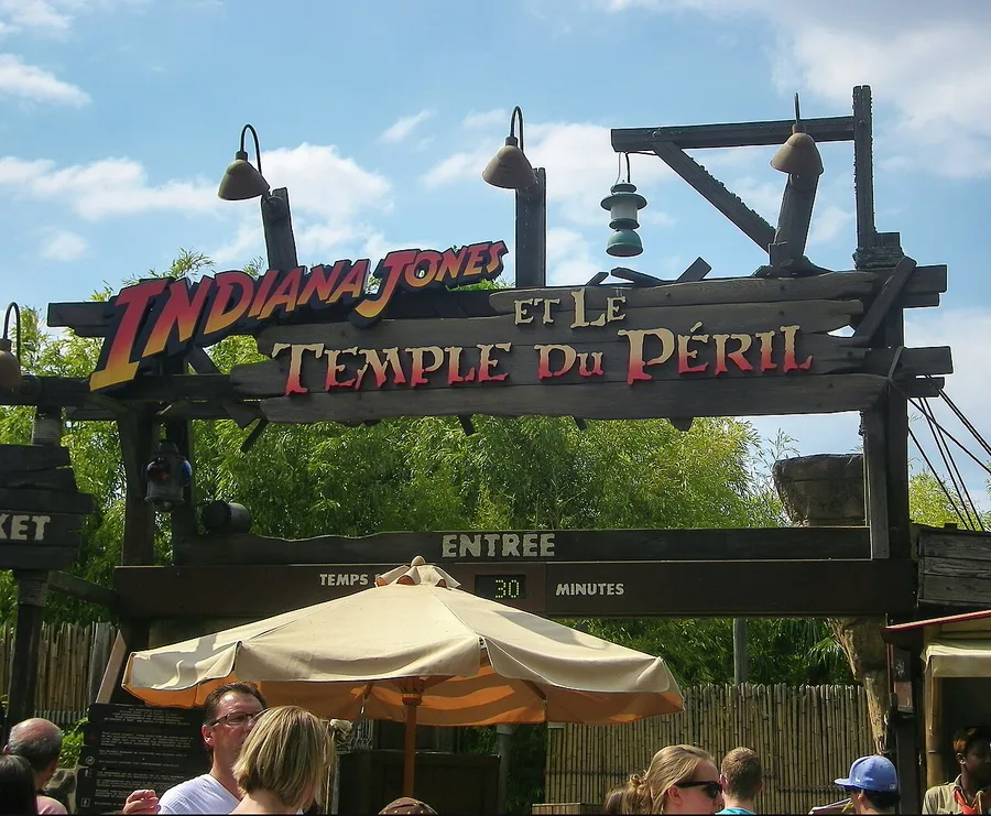 Indiana Jones et le Temple du Péril — Parc Disneyland