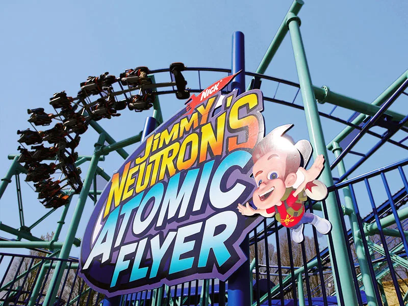 Jimmy Neutron's Atomic Flyer — Movie Park Germany