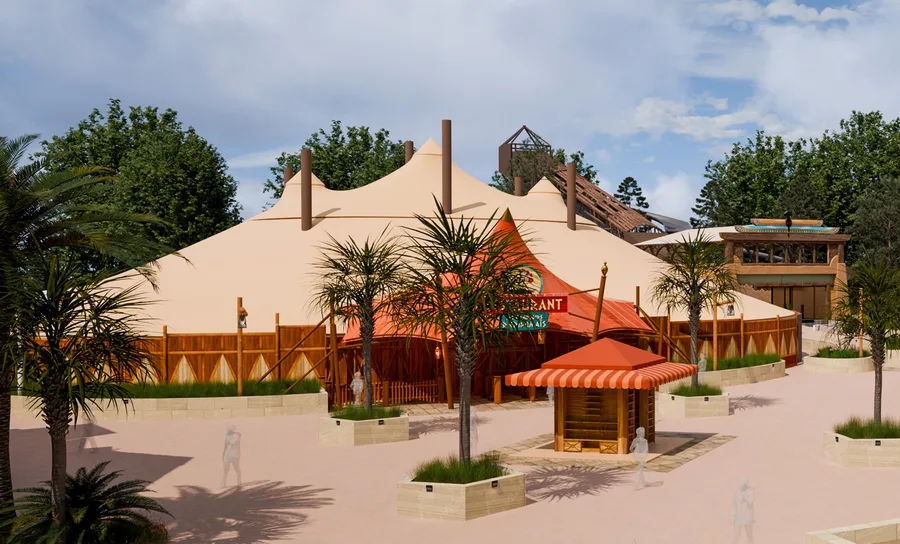Les comptoirs d'Epidemaïs — Parc Astérix