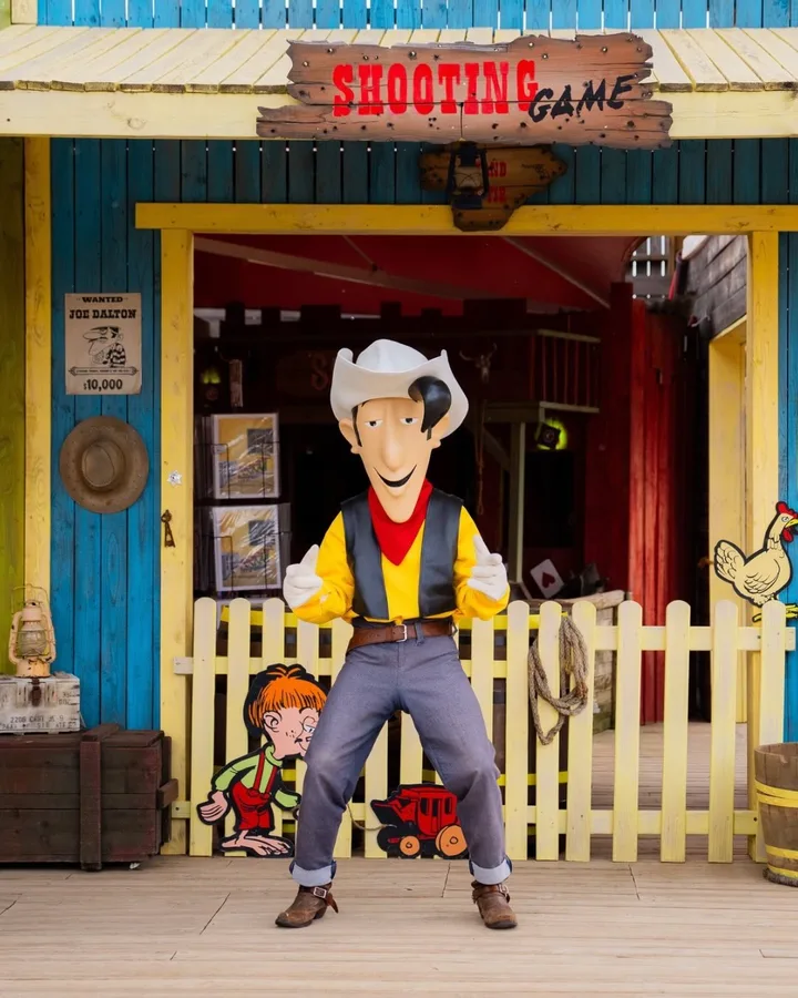 Lucky Luke — Parc Spirou Provence