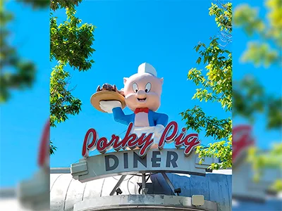 Porky Pig Diner — Parque Warner Madrid