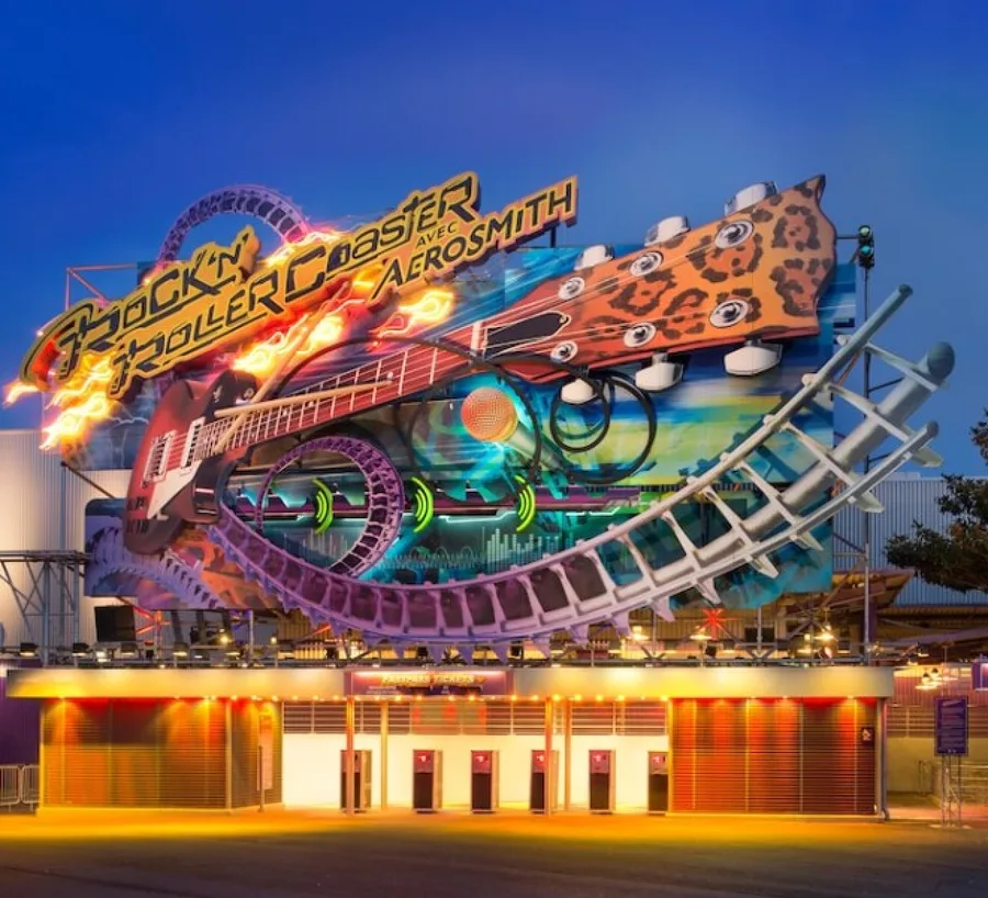 Rock 'n' Roller Coaster avec Aerosmith — Walt Disney Studios Park