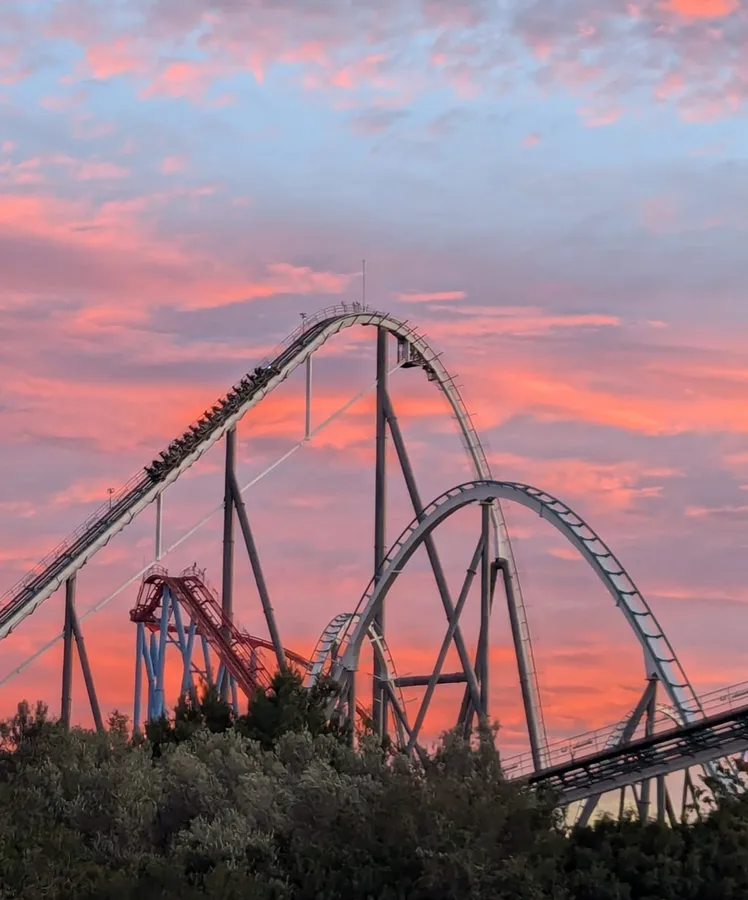 Shambhala (sunset) — PortAventura Park