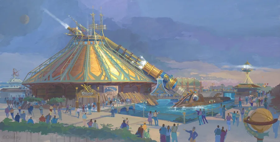 Space Mountain - De la Terre à la Lune — Parc Disneyland
