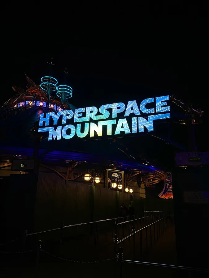 Star Wars Hyperspace Mountain — Parc Disneyland