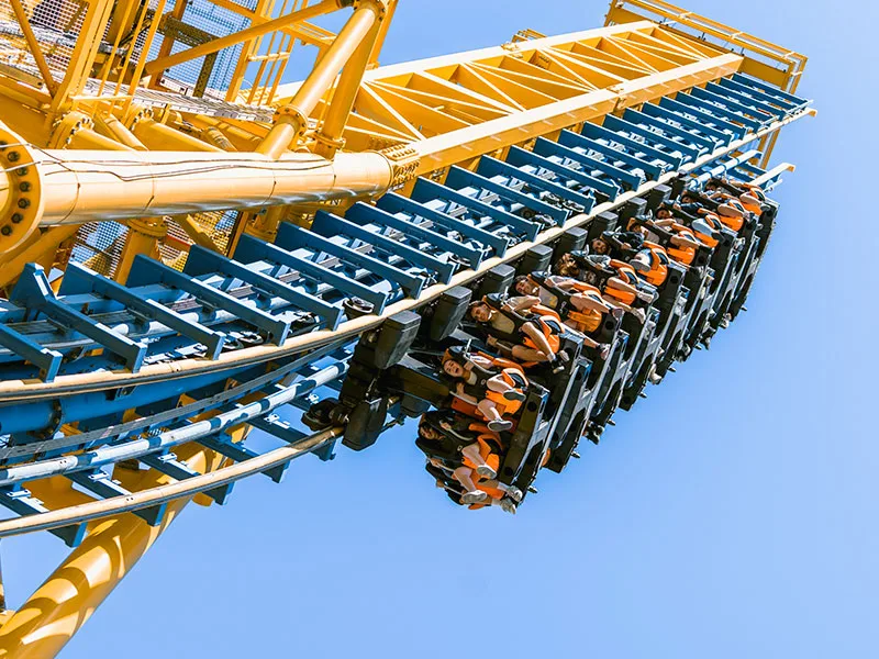 Stunt Fall — Parque Warner Madrid