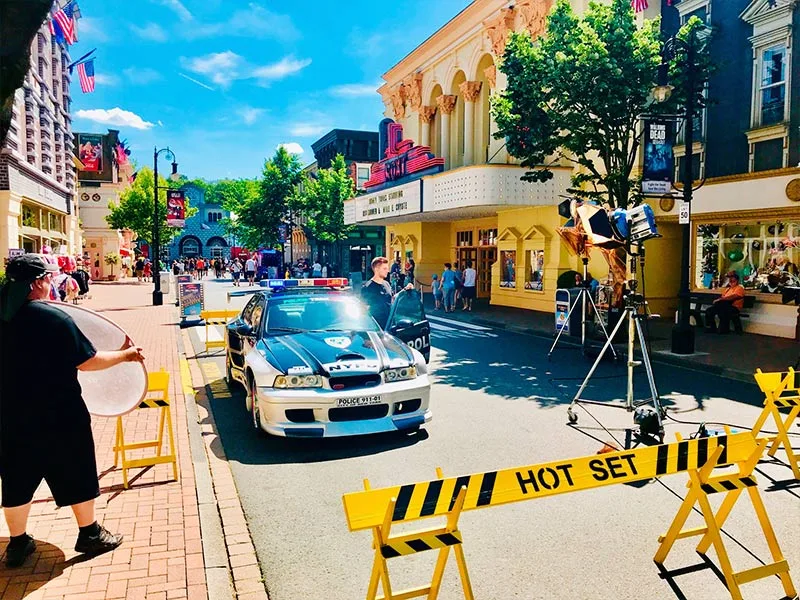 The Hollywood Street Set — Movie Park Germany